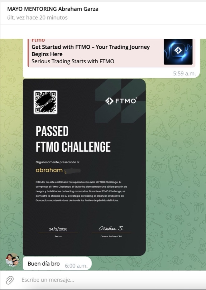 Chat - Abraham, Passed FTMO Challenge